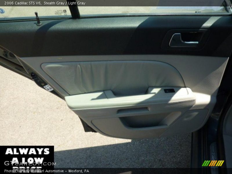 Stealth Gray / Light Gray 2006 Cadillac STS V6