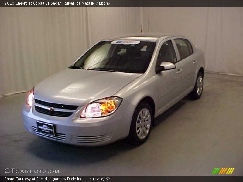 Silver Ice Metallic / Ebony 2010 Chevrolet Cobalt LT Sedan