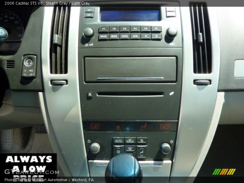 Stealth Gray / Light Gray 2006 Cadillac STS V6