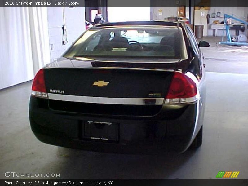 Black / Ebony 2010 Chevrolet Impala LS