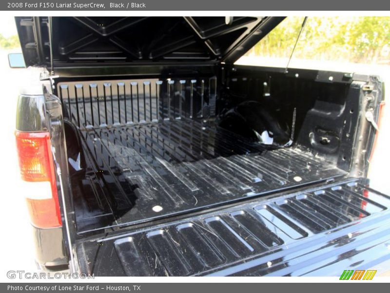 Black / Black 2008 Ford F150 Lariat SuperCrew
