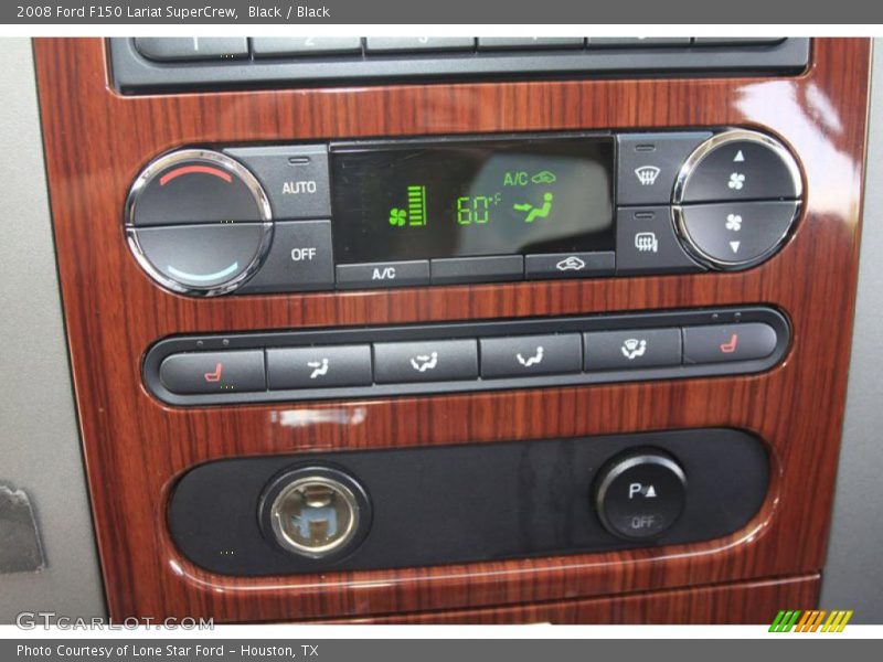 Black / Black 2008 Ford F150 Lariat SuperCrew