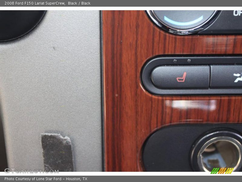 Black / Black 2008 Ford F150 Lariat SuperCrew