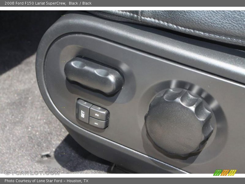 Black / Black 2008 Ford F150 Lariat SuperCrew
