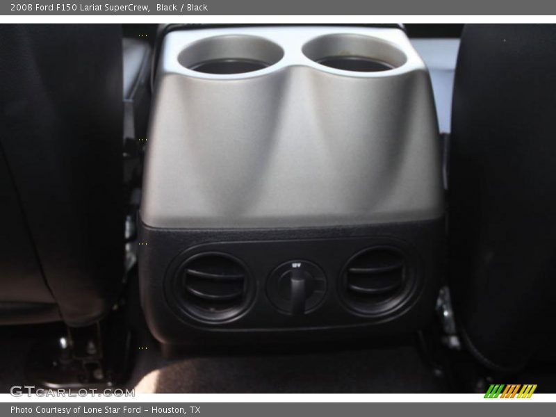 Black / Black 2008 Ford F150 Lariat SuperCrew