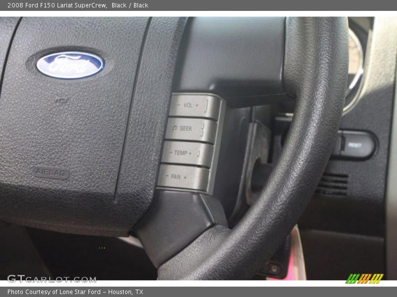 Black / Black 2008 Ford F150 Lariat SuperCrew