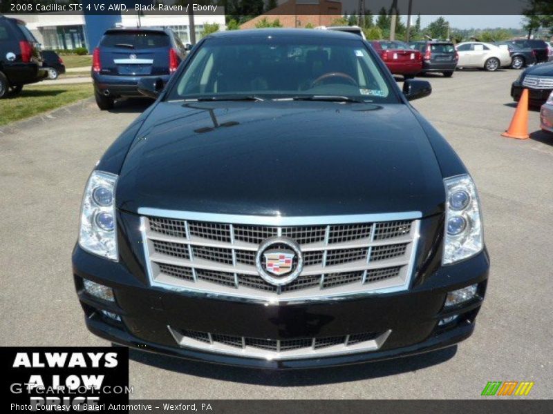 Black Raven / Ebony 2008 Cadillac STS 4 V6 AWD