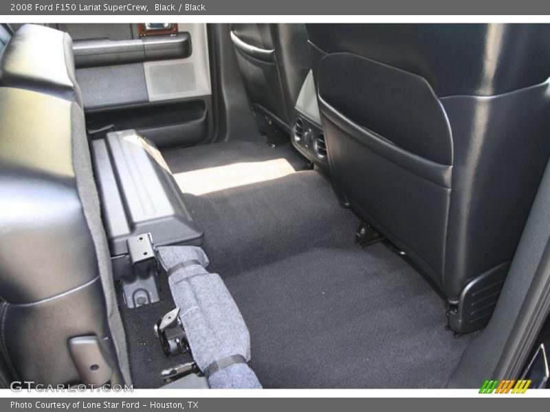 Black / Black 2008 Ford F150 Lariat SuperCrew