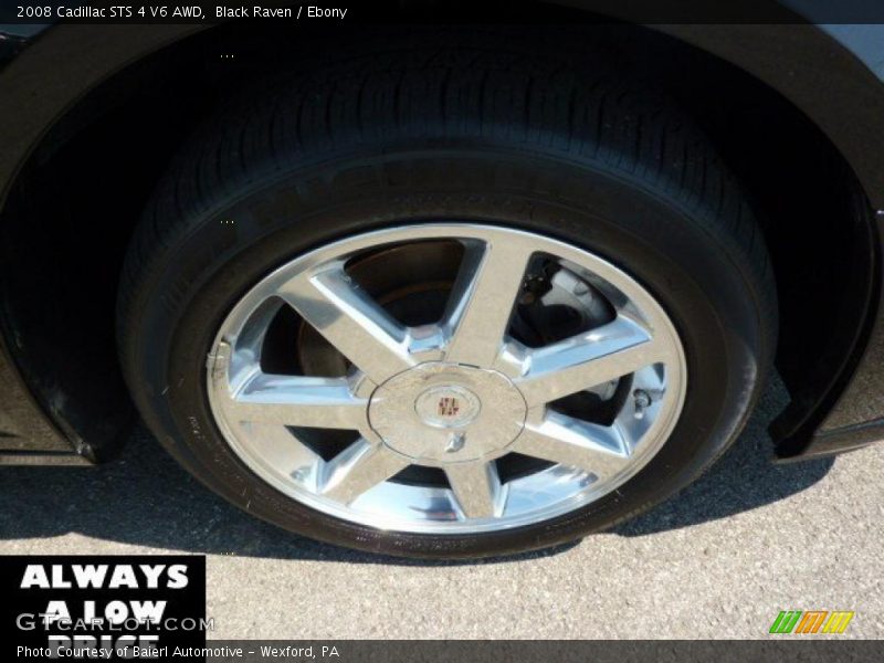 Black Raven / Ebony 2008 Cadillac STS 4 V6 AWD