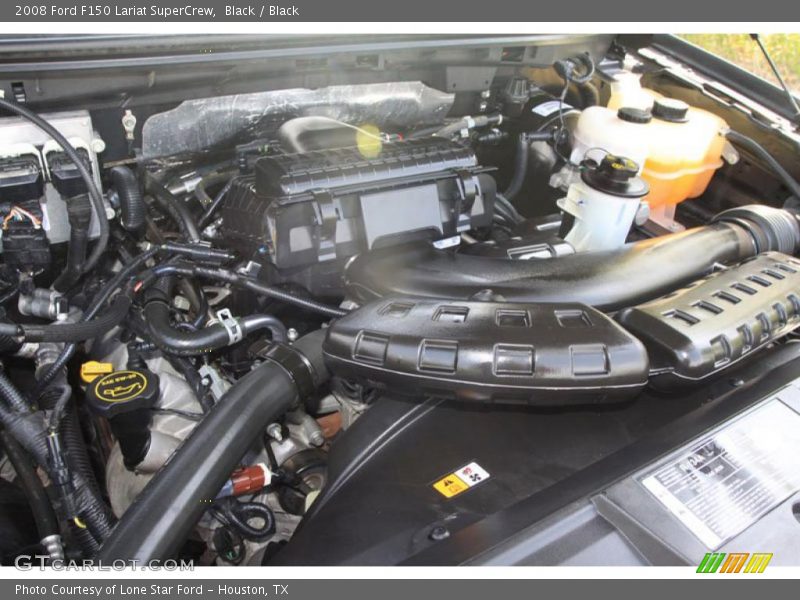 Black / Black 2008 Ford F150 Lariat SuperCrew