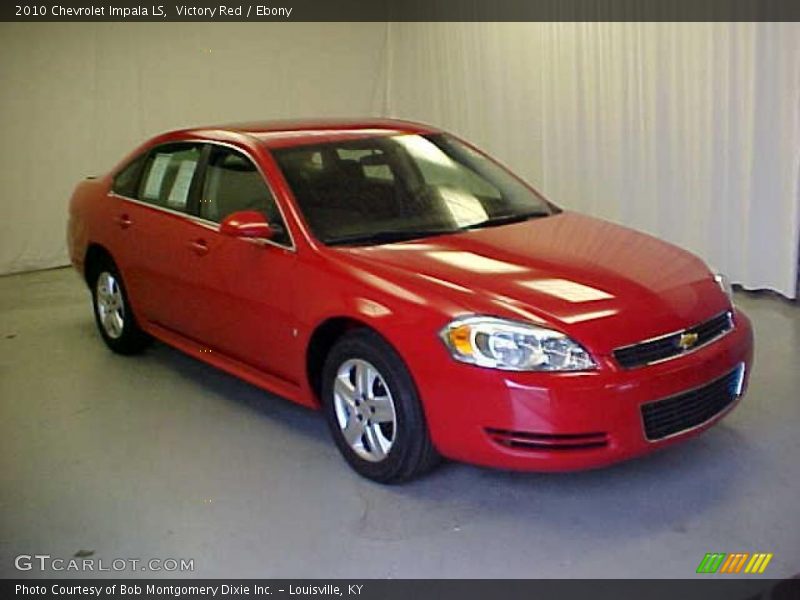 Victory Red / Ebony 2010 Chevrolet Impala LS