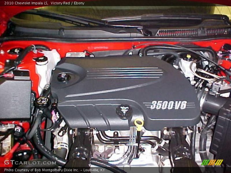 Victory Red / Ebony 2010 Chevrolet Impala LS