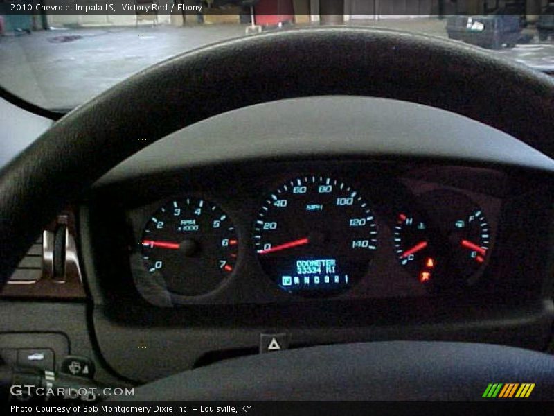 Victory Red / Ebony 2010 Chevrolet Impala LS