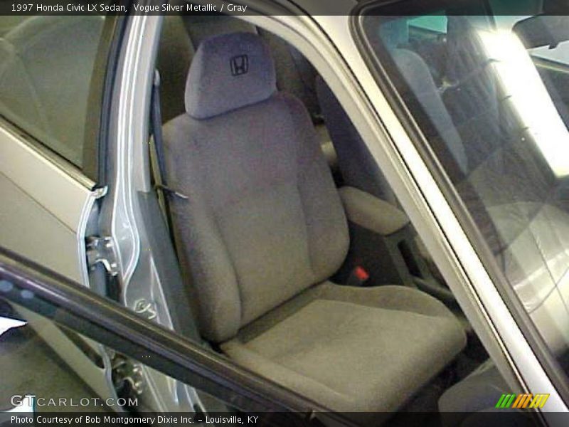 Vogue Silver Metallic / Gray 1997 Honda Civic LX Sedan
