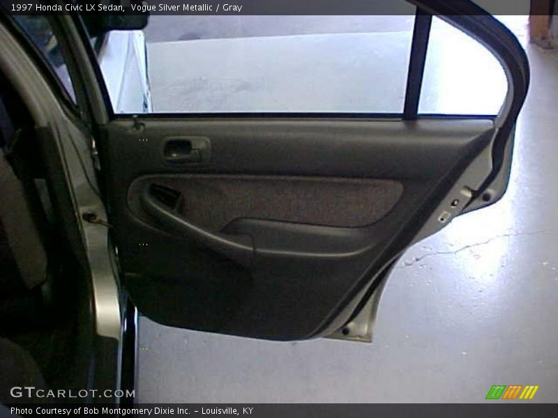 Vogue Silver Metallic / Gray 1997 Honda Civic LX Sedan