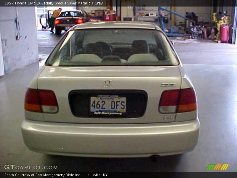 Vogue Silver Metallic / Gray 1997 Honda Civic LX Sedan