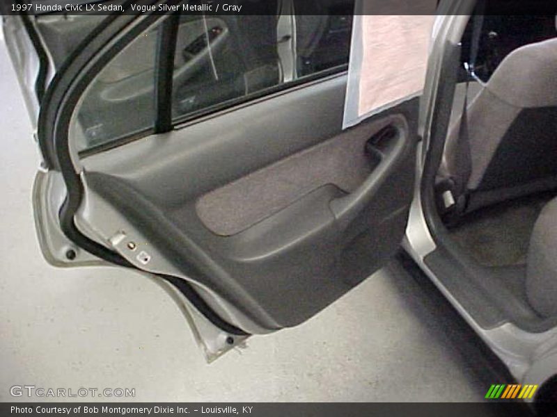Vogue Silver Metallic / Gray 1997 Honda Civic LX Sedan