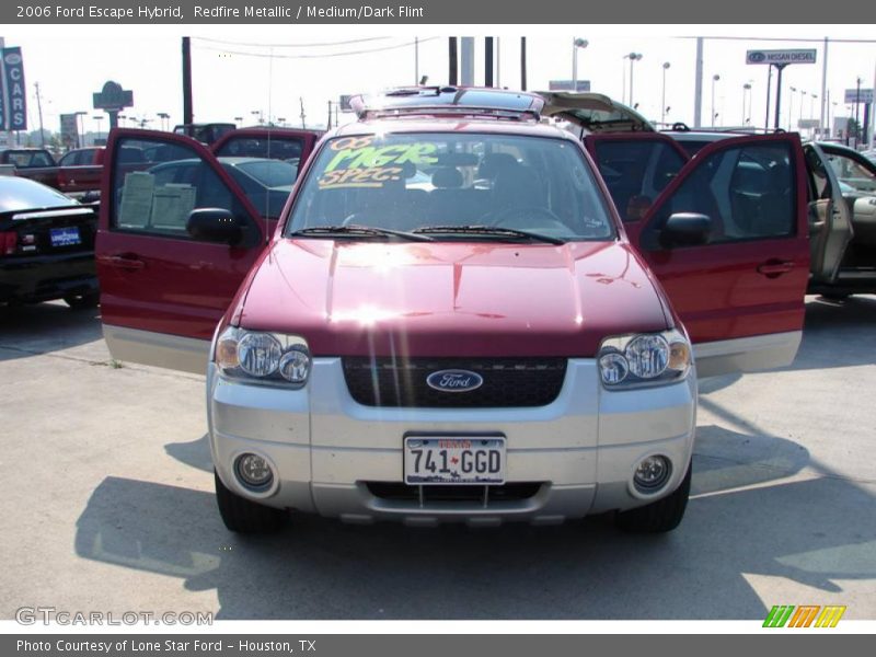 Redfire Metallic / Medium/Dark Flint 2006 Ford Escape Hybrid