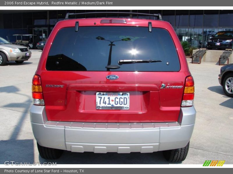 Redfire Metallic / Medium/Dark Flint 2006 Ford Escape Hybrid