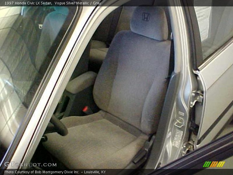 Vogue Silver Metallic / Gray 1997 Honda Civic LX Sedan