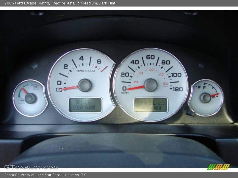 Redfire Metallic / Medium/Dark Flint 2006 Ford Escape Hybrid