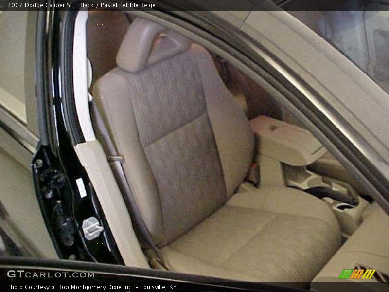 Black / Pastel Pebble Beige 2007 Dodge Caliber SE