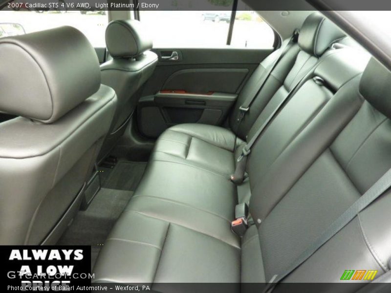 Light Platinum / Ebony 2007 Cadillac STS 4 V6 AWD
