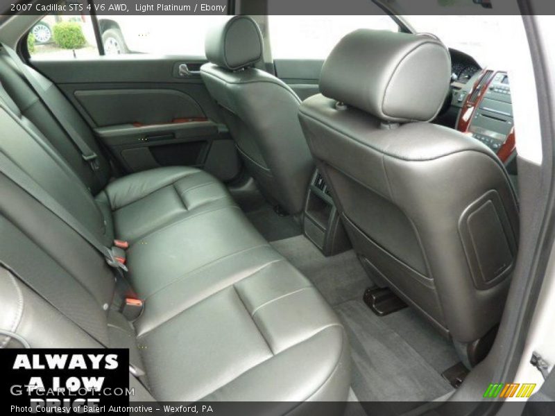 Light Platinum / Ebony 2007 Cadillac STS 4 V6 AWD