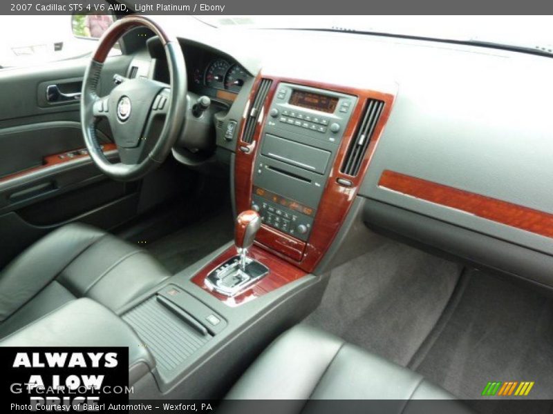 Light Platinum / Ebony 2007 Cadillac STS 4 V6 AWD