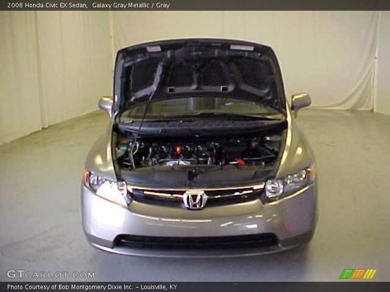 Galaxy Gray Metallic / Gray 2008 Honda Civic EX Sedan