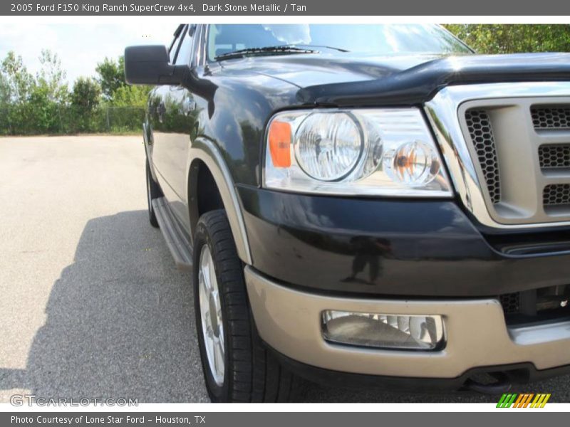 Dark Stone Metallic / Tan 2005 Ford F150 King Ranch SuperCrew 4x4