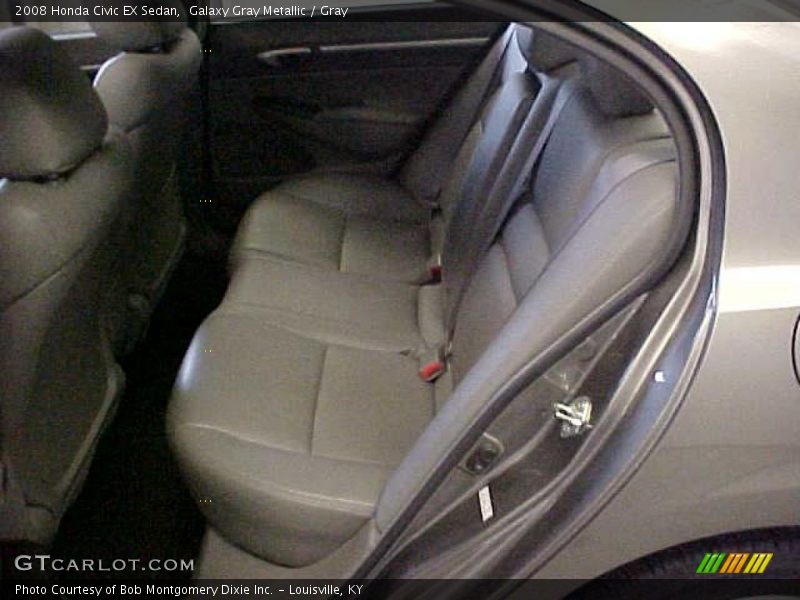 Galaxy Gray Metallic / Gray 2008 Honda Civic EX Sedan