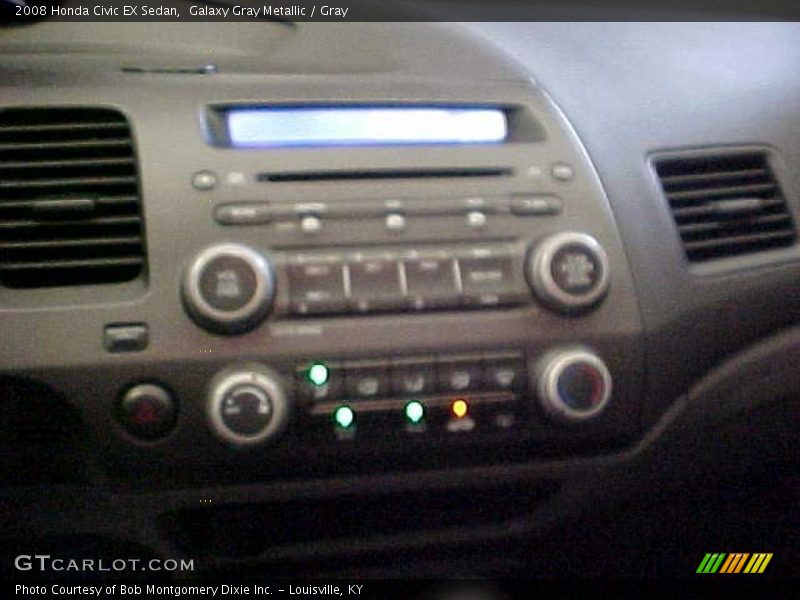Galaxy Gray Metallic / Gray 2008 Honda Civic EX Sedan