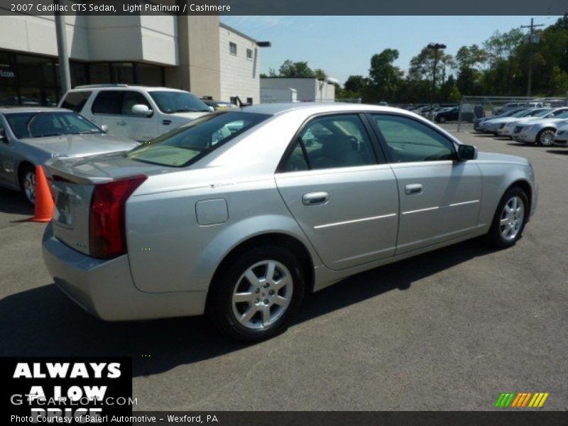 Light Platinum / Cashmere 2007 Cadillac CTS Sedan