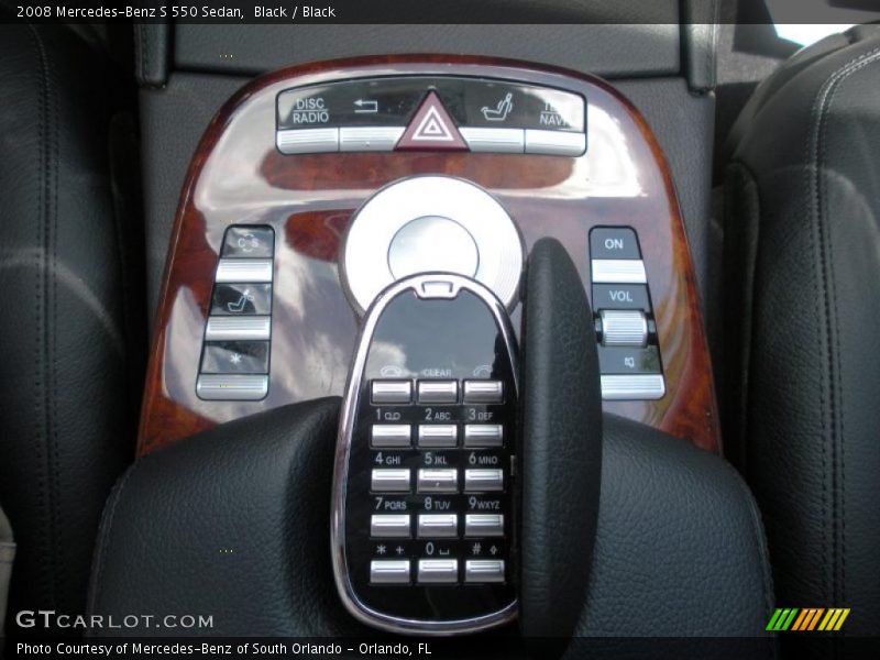 Black / Black 2008 Mercedes-Benz S 550 Sedan