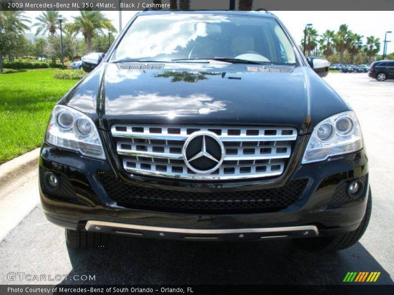 Black / Cashmere 2009 Mercedes-Benz ML 350 4Matic