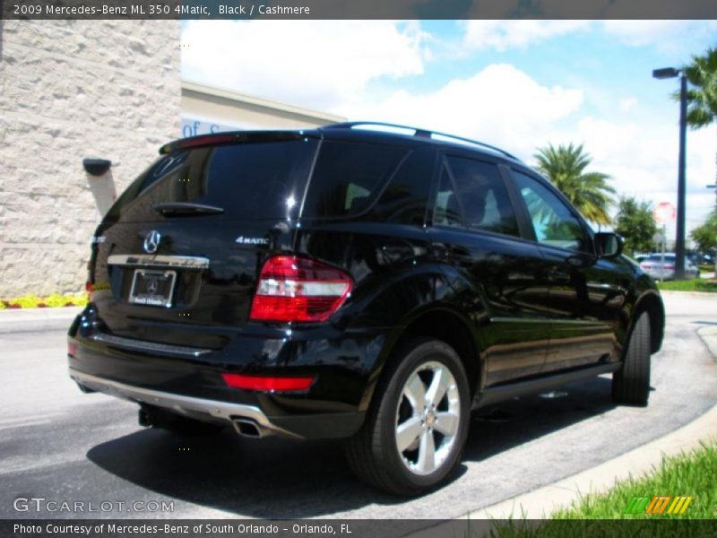 Black / Cashmere 2009 Mercedes-Benz ML 350 4Matic