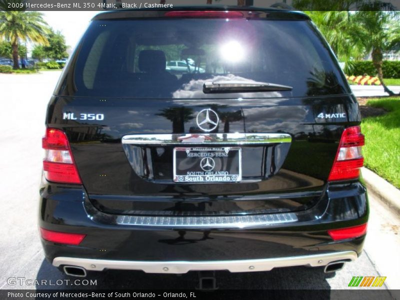Black / Cashmere 2009 Mercedes-Benz ML 350 4Matic