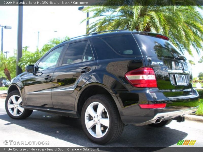 Black / Cashmere 2009 Mercedes-Benz ML 350 4Matic