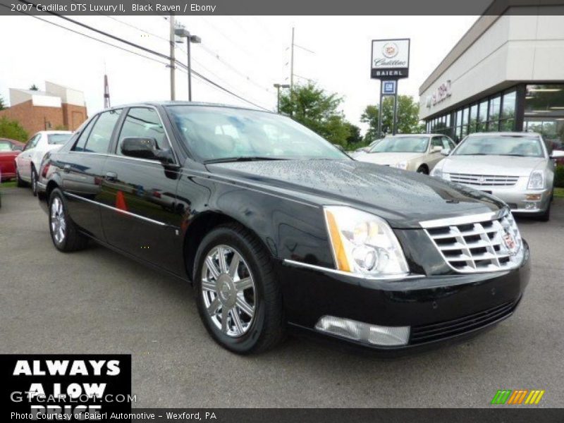Black Raven / Ebony 2007 Cadillac DTS Luxury II