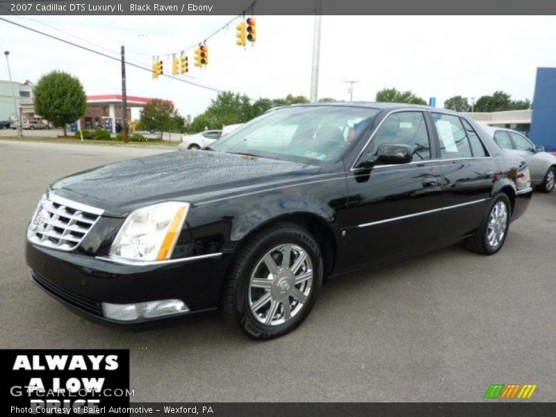 Black Raven / Ebony 2007 Cadillac DTS Luxury II