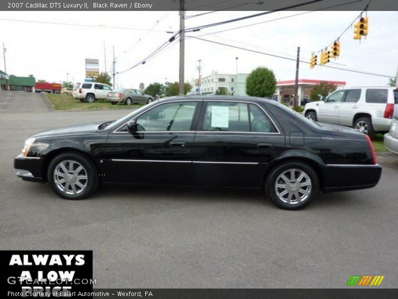 Black Raven / Ebony 2007 Cadillac DTS Luxury II