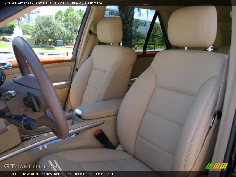 Black / Cashmere 2009 Mercedes-Benz ML 350 4Matic