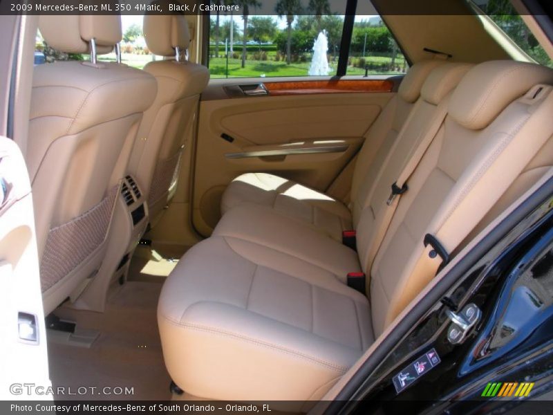 Black / Cashmere 2009 Mercedes-Benz ML 350 4Matic