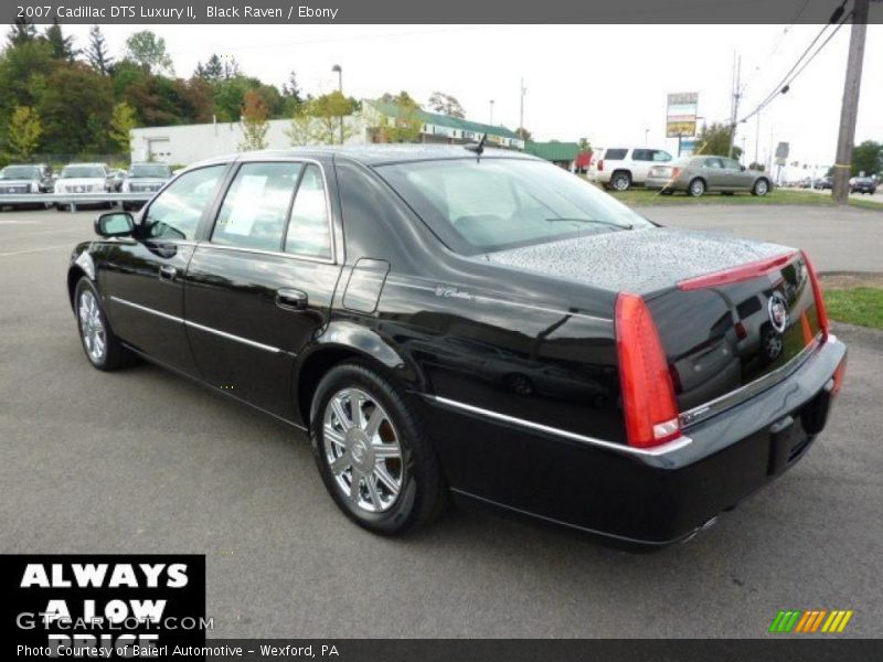 Black Raven / Ebony 2007 Cadillac DTS Luxury II
