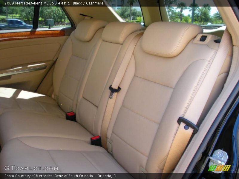 Black / Cashmere 2009 Mercedes-Benz ML 350 4Matic