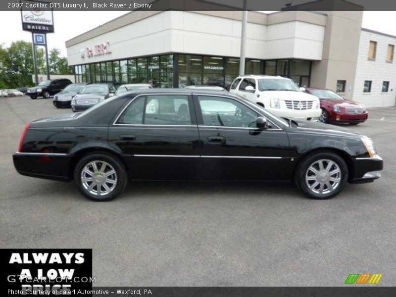 Black Raven / Ebony 2007 Cadillac DTS Luxury II