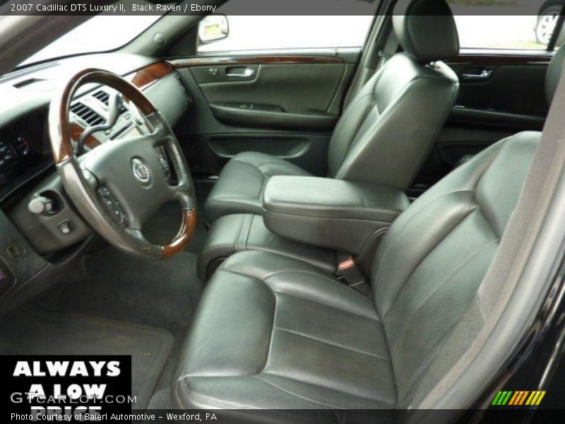 Black Raven / Ebony 2007 Cadillac DTS Luxury II