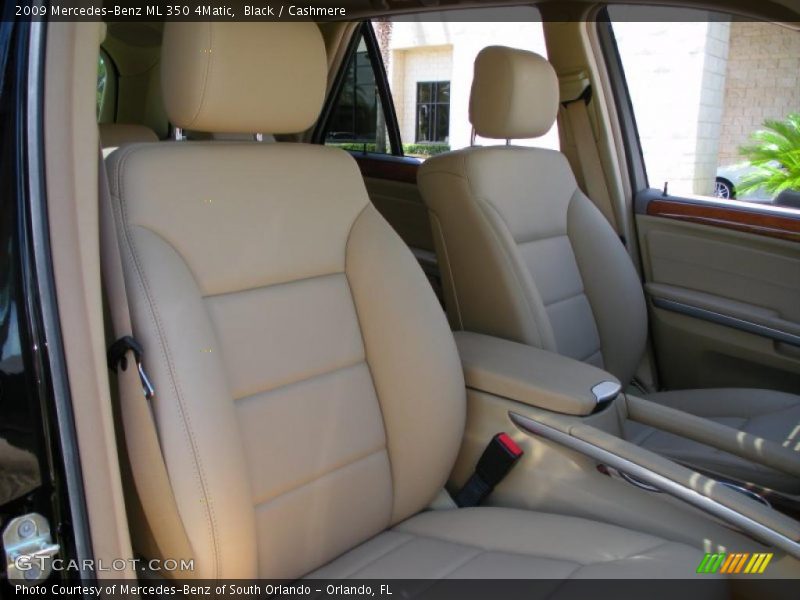 Black / Cashmere 2009 Mercedes-Benz ML 350 4Matic