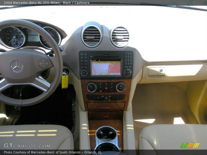 Black / Cashmere 2009 Mercedes-Benz ML 350 4Matic